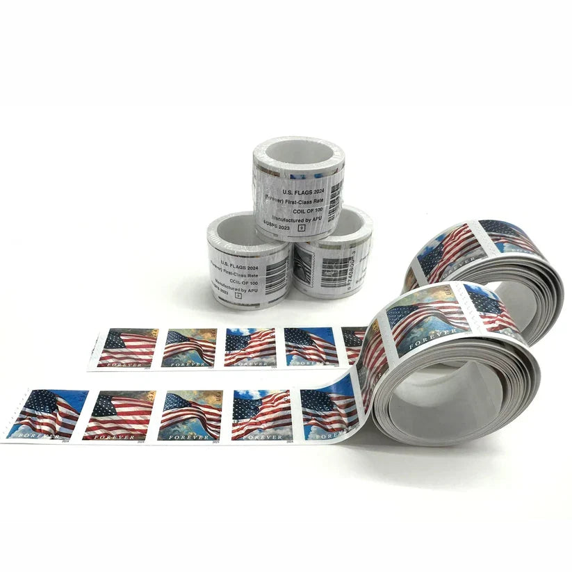 2024 USA Flag Forever Postage Stamps