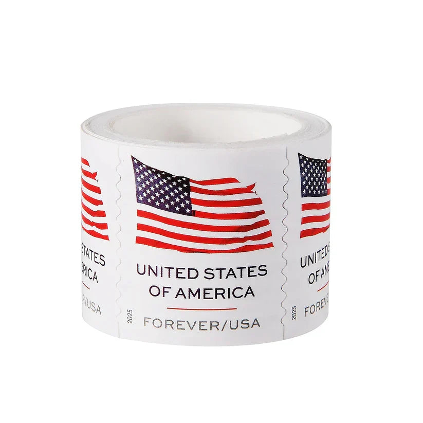 2025 USA Flag Forever Postage Stamps