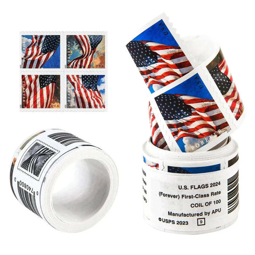 2024 USA Flag Forever Postage Stamps