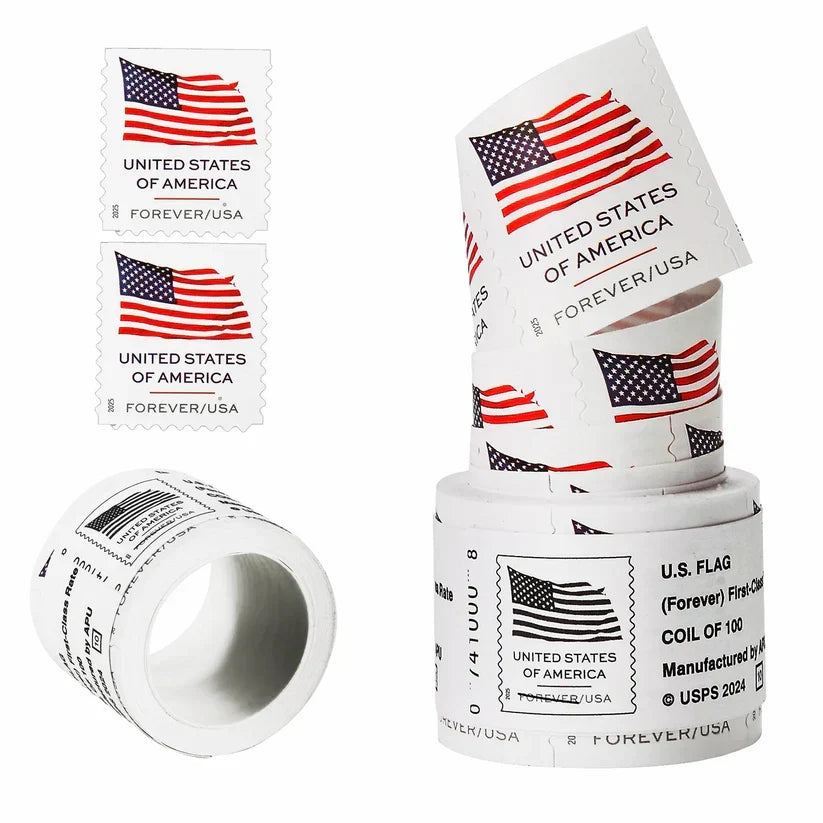 2025 USA Flag Forever Postage Stamps
