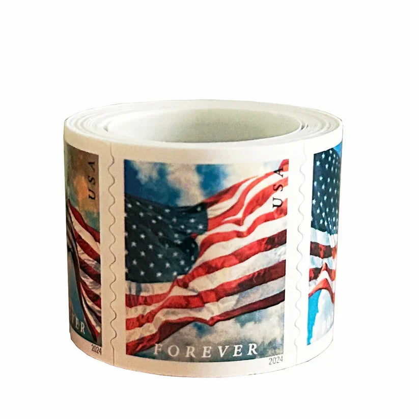 2024 USA Flag Forever Postage Stamps